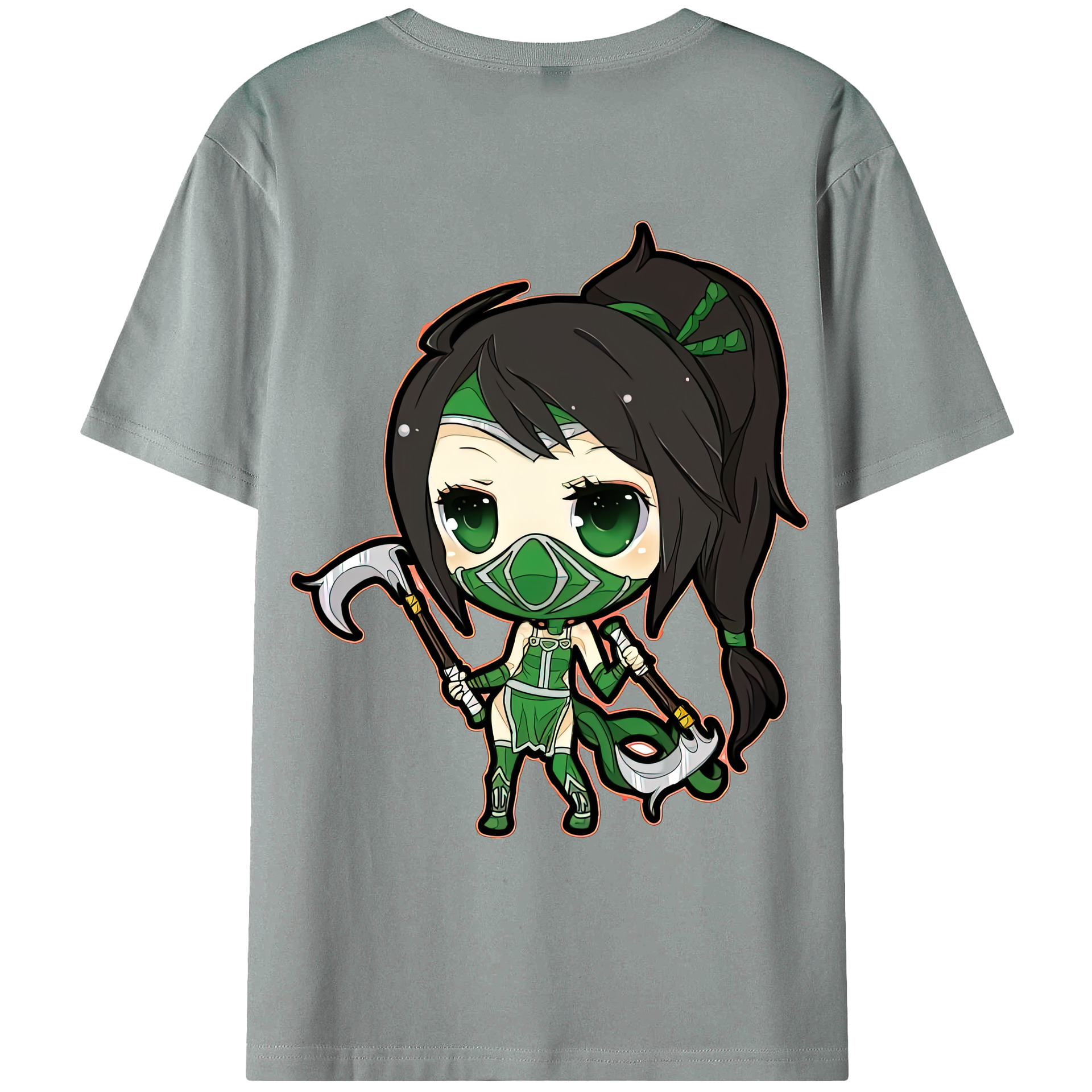 （画像用） リーグ・オブ・レジェンド League of Legends LOL 綿100％ メンズ半袖Tシャツ（バックプリント） 通気性